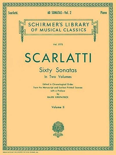 60 Sonatas - Volume 2: Schirmer Library of Classics Volume 1775 Piano Solo