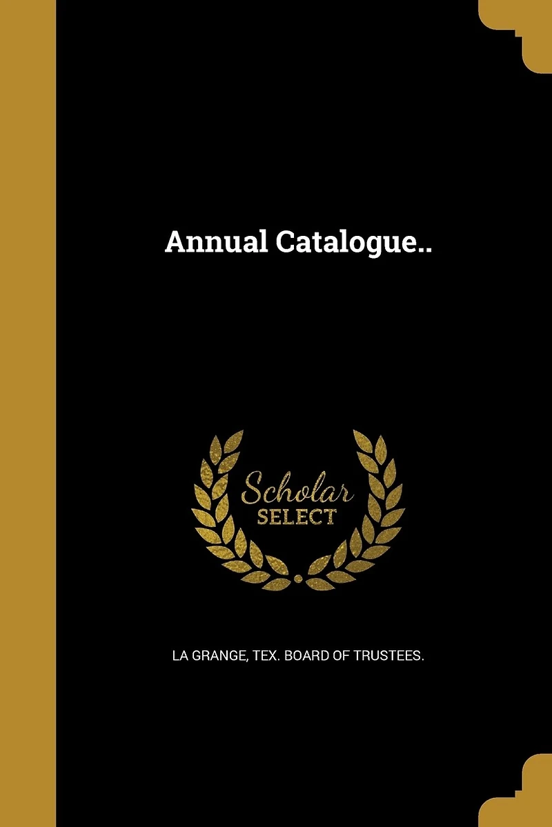 Annual Catalogue..