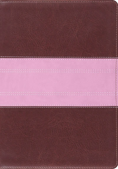 Esv Study Bible (trutone, Chocolate/rose, Trail Design)