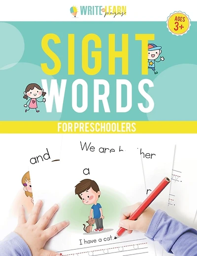 Write & Learn Pages: Sight Words for Preschoolers