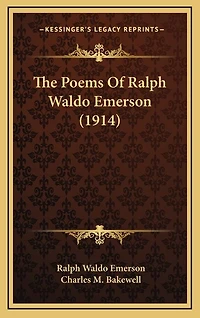 The Poems of Ralph Waldo Emerson (1914)