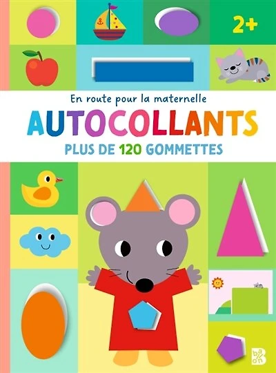 En route pour la maternelle: Autocollants 2+