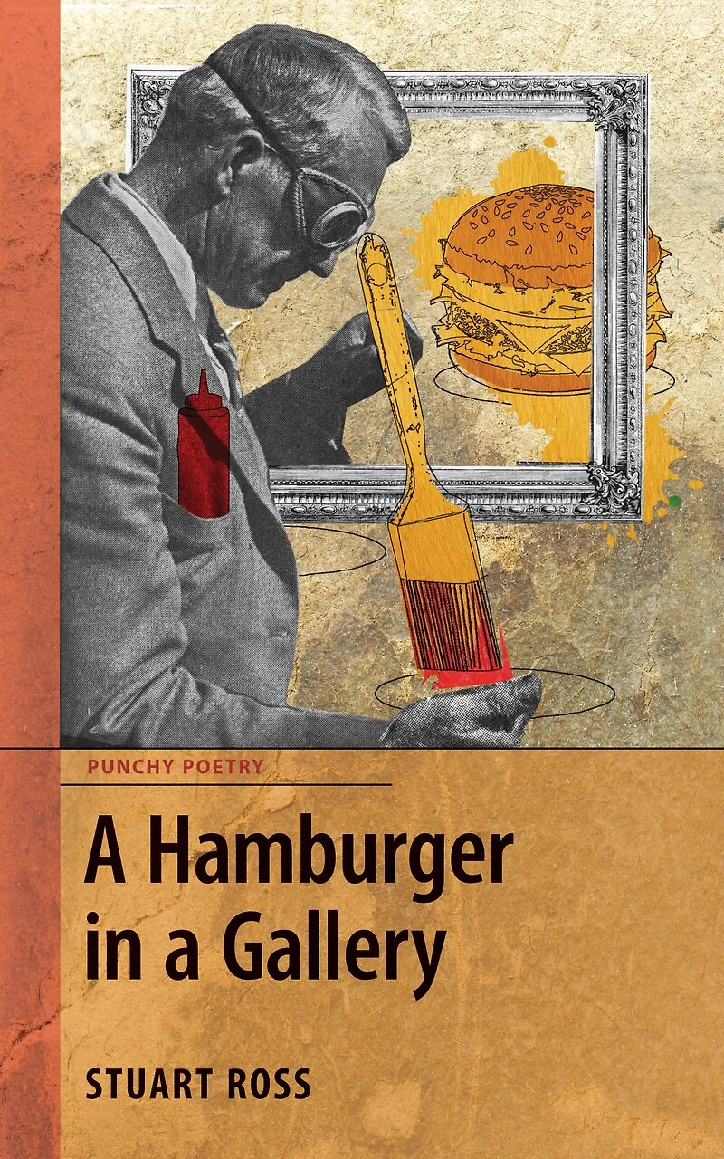 A Hamburger In A Gallery