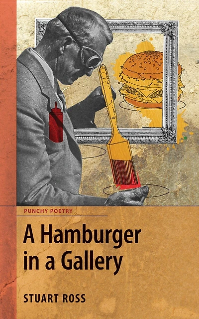 A Hamburger In A Gallery