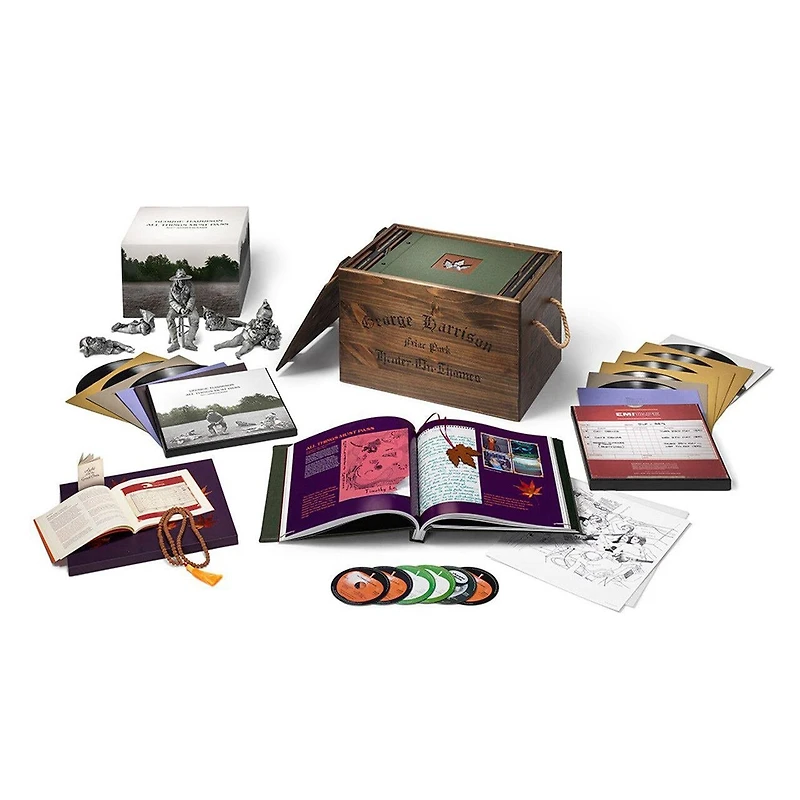 ALL THINGS MUST PASS by George Harrison (8 LPS 5 CDS Blue Ray Book etc) Box Set