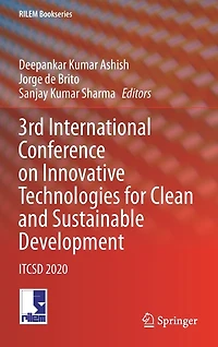3rd International Conference On Innovative Technologies For Clean And Sustainable Development: Itcsd 2020