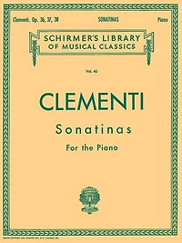 12 Sonatinas, Op. 36, 37, 38: Schirmer Library of Classics Volume 40 Piano Solo