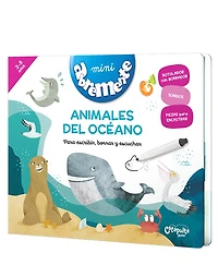 Animales del océano: Para escribir, borrar y escuchar
