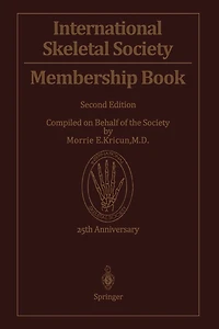 International Skeletal Society Book of Members
