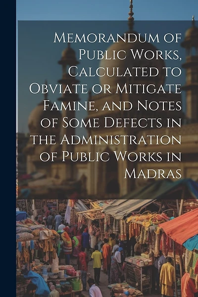 Memorandum of Public Works, Calculated to Obviate or Mitigate Famine, and Notes of Some Defects in the Administration of Public Works in Madras