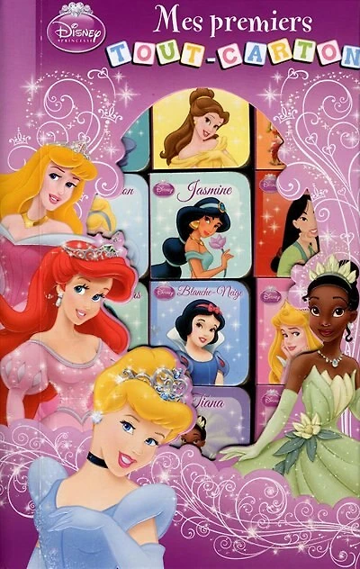 MES PREMIERS TOUT-CARTON -DISNEY PRINC.