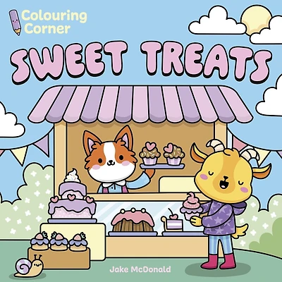 COLOURING CORNER SWEET TREATS