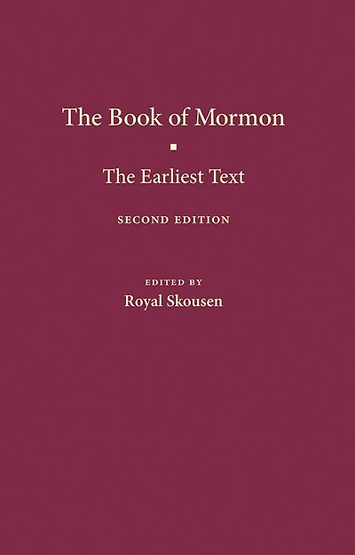 The Book of Mormon: The Earliest Text