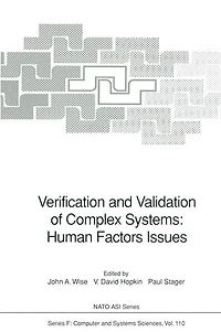 Verification and Validation of Complex Systems: Human Factors Issues