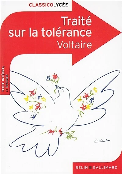Traité sur la tolérance: à l'occasion de la mort de Jean Calas