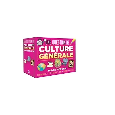 Une question de culture générale par jour: 2017