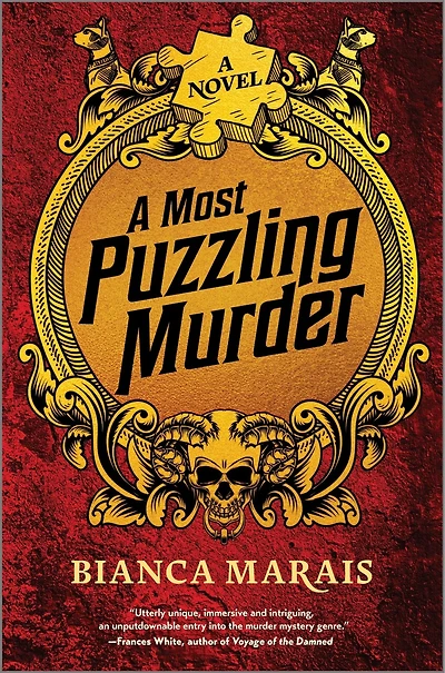 A Most Puzzling Murder: A quirky, humorous locked room murder mystery with riddles and puzzles for the reader to solve