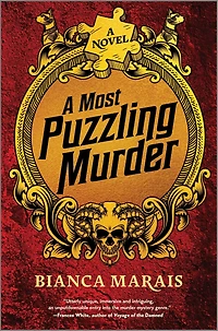 A Most Puzzling Murder: A quirky, humorous locked room murder mystery with riddles and puzzles for the reader to solve