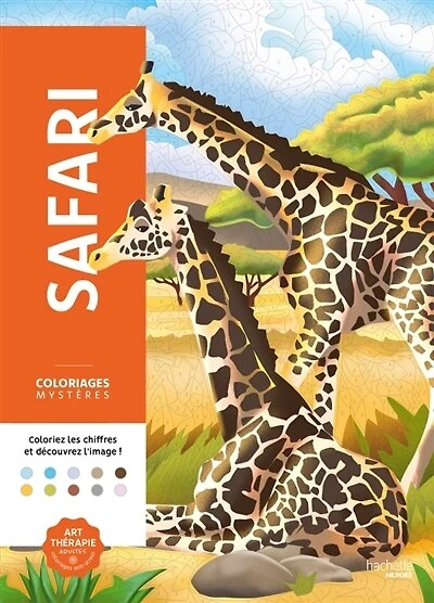 Coloriages mystères: Safari