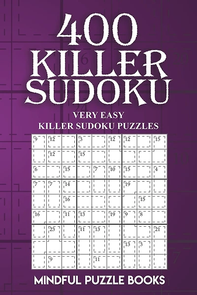 Killer Sudoku: Very Easy Killer Sudoku Puzzles