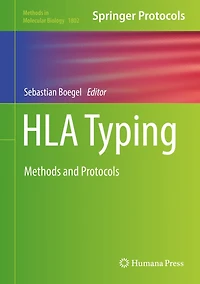 Hla Typing: Methods and Protocols