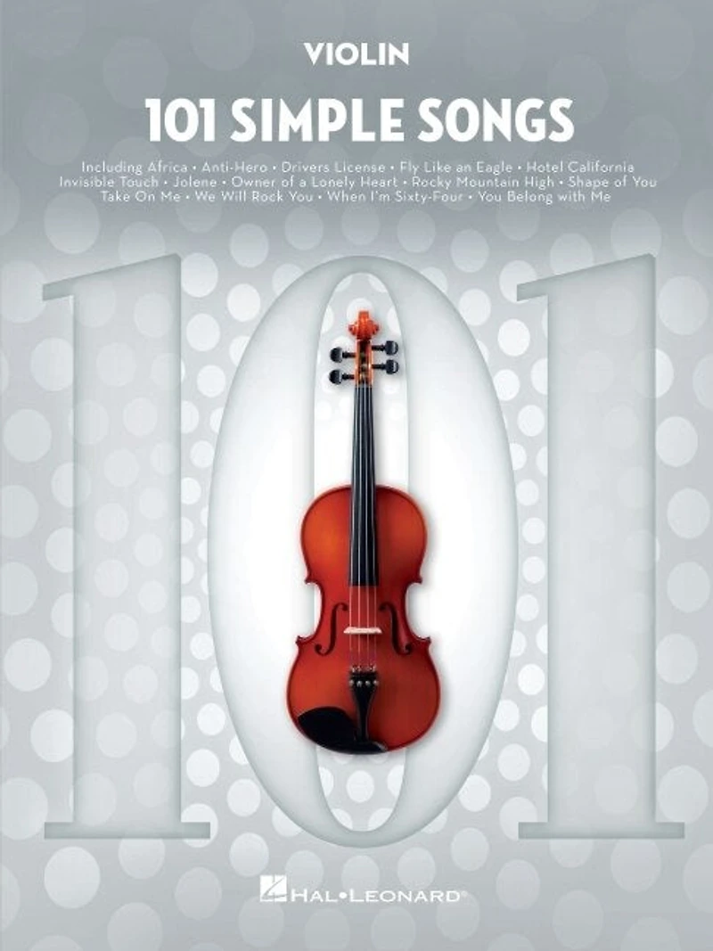 101 Simple Songs for Violin: for Violin