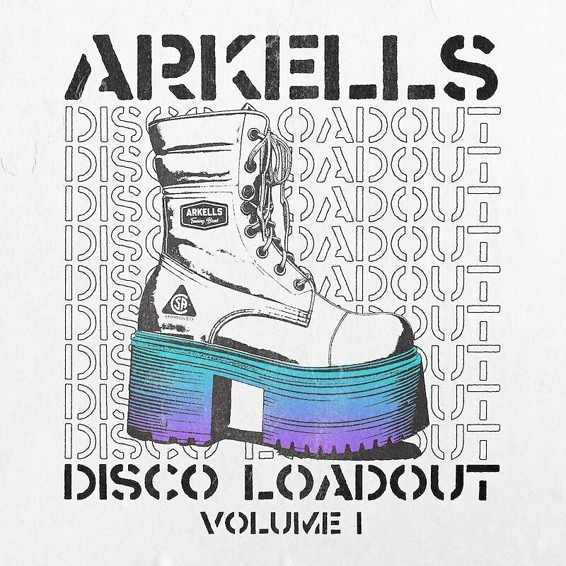 Disco Loadout by Arkells (1 Ultra Clear With Sky Blue And Violet Splatter LP)