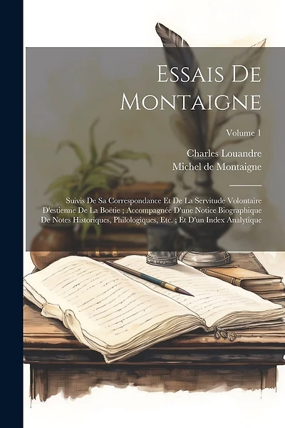 Essais De Montaigne: Suivis De Sa Correspondance Et De La Servitude Volontaire D'estienne De La Boëtie; Accompagnée D'une Notice Biographique De Notes Historiques, Philologiques, Etc.; Et D'un Index Analytique; Volume 1