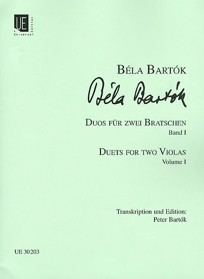 44 Duets For Two Violas - Volume 1