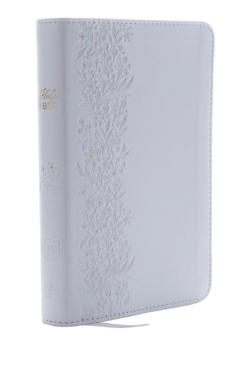 KJV, Bride's Bible, Leathersoft, White, Red Letter, Comfort Print: Holy King James Version