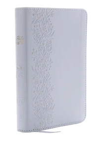 KJV, Bride's Bible, Leathersoft, White, Red Letter, Comfort Print: Holy King James Version