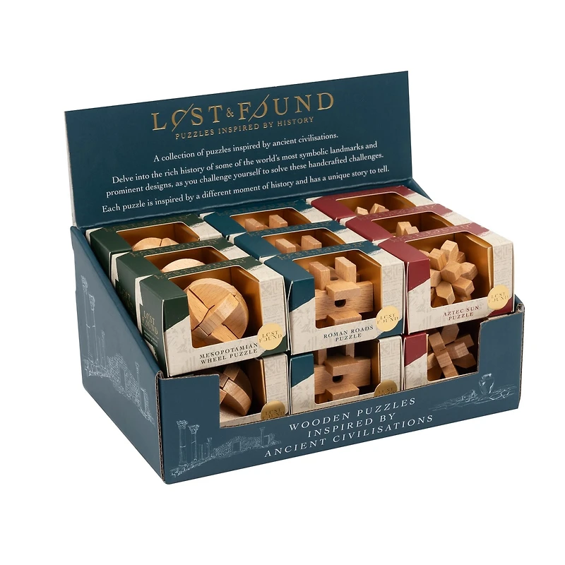 Ancient Civilizations Wooden Puzzles