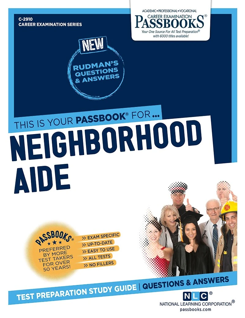 Neighborhood Aide (C-2910): Passbooks Study Guide
