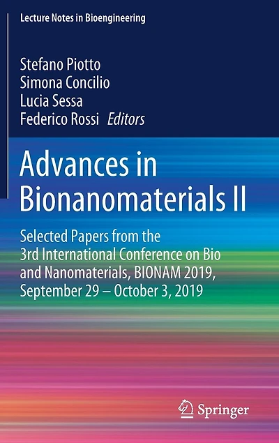 Advances Bionanomaterials II: Selected Papers from the 3rd International Conference on Bio and Nanomaterials, BIONAM 2019, September 29 - October 3, 2019