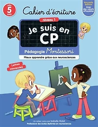 Je suis en CP: cahier d'écriture, niveau 1, dès 5 ans