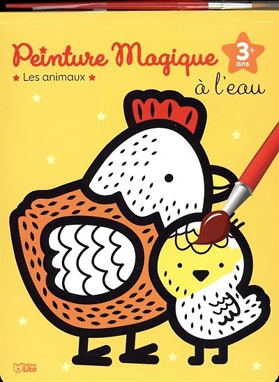 Les animaux: peinture magique à l'eau