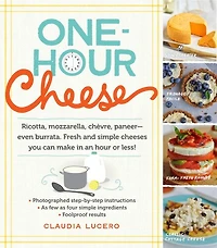 One-Hour Cheese: Ricotta, Mozzarella, Chèvre, Paneer--Even Burrata. Fresh and Simple Cheeses You Can Make an Hour or Less!