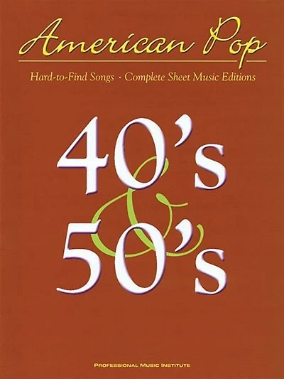 American Pop - 40s and 50s Hard to Find Songs