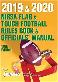 2021 & 2022 NIRSA Flag Touch Football Rules Book Officials' Manual