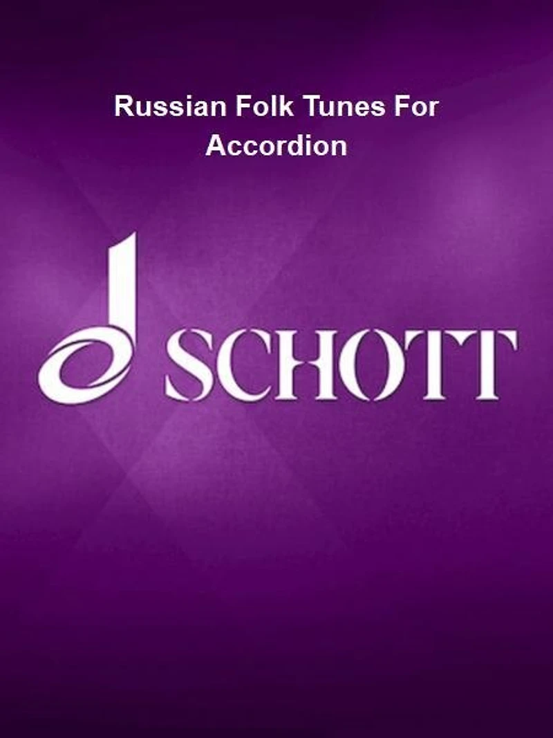 Russian Folk Tunes for Accordion: 27 Traditional Pieces Book/Media Online