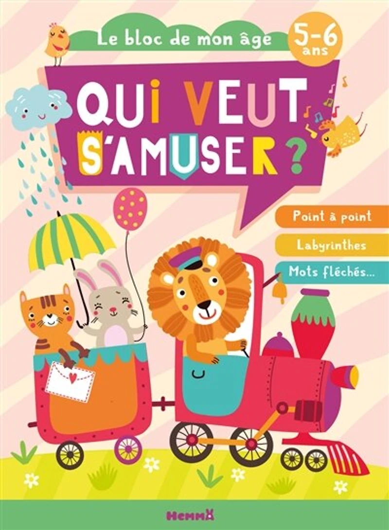 Qui veut s'amuser ?: animaux dans un train