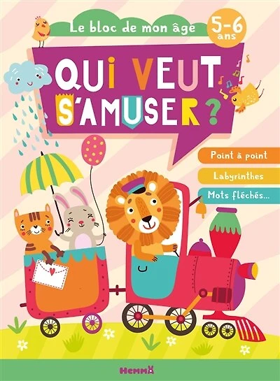 Qui veut s'amuser ?: animaux dans un train