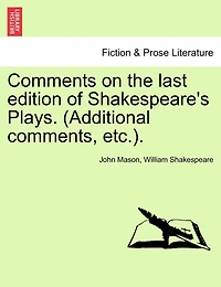 Comments On The Last Edition Of Shakespeare's Plays