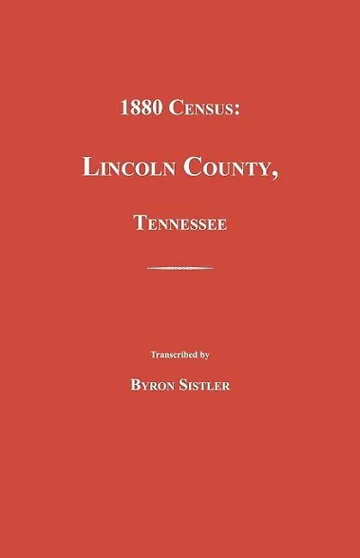 1880 Census, Lincoln County, Tennessee