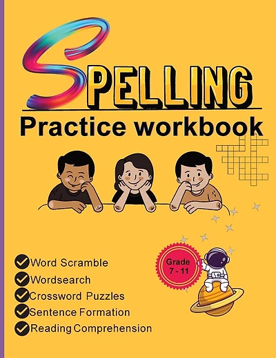 Spelling Practice Workbook: Building Spelling Skills of Tier Two Academic Words Part -1