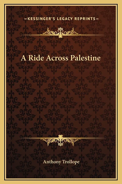 A Ride Across Palestine