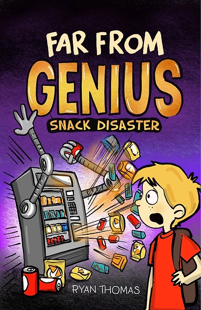 Far From Genius: Snack Disaster: (Far From Genius- Dyslexia-Friendly, Funny, Illustrated Chapter Books for Kids)