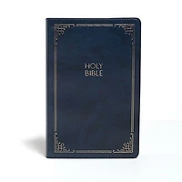 KJV Large Print Personal Reference Bible, Earthen SuedeSoft LeatherTouch