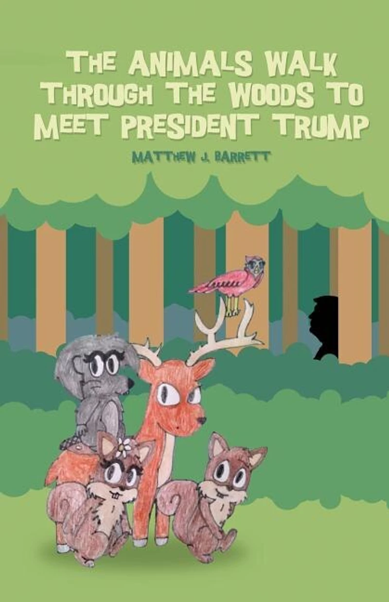 the Animals Walk Through Woods to Meet President Trump
