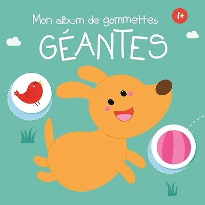 Mon album de gommettes géantes: 1+